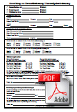 Formular zur Anmeldung zur Kernzeitbetreuung und Hausaufgabenbetreuung